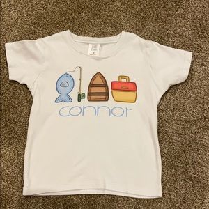 Boys short sleeve fishing shirt